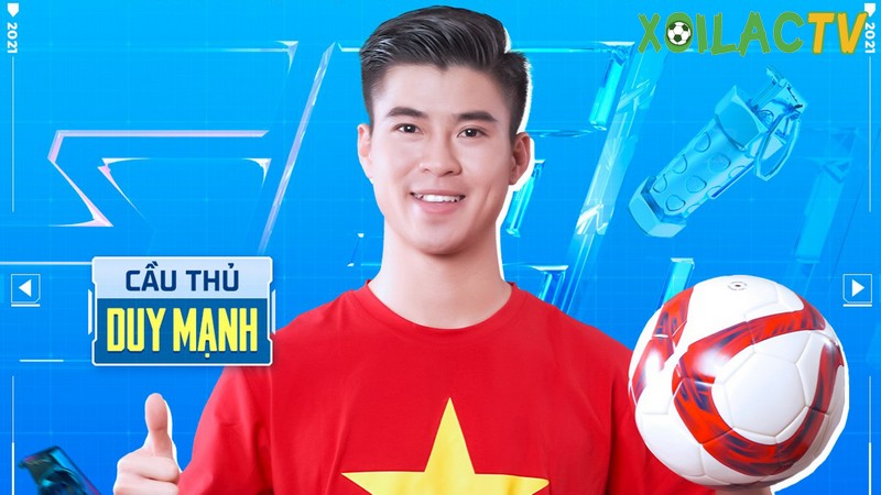 Cầu thủ Duy Mạnh là một trong những cầu thủ xuất sắc nhất của Việt Nam hiện tại