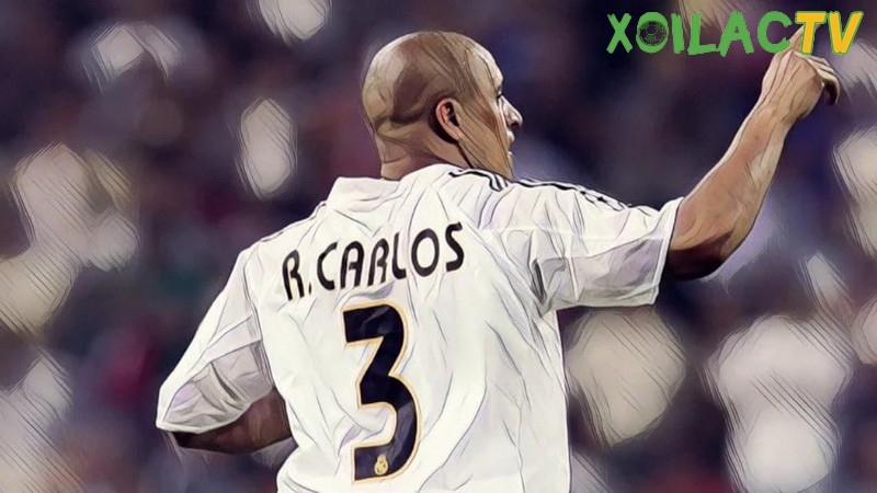Roberto Carlos là một trong những cầu thủ mang áo số 3 huyền thoại của Real Madrid